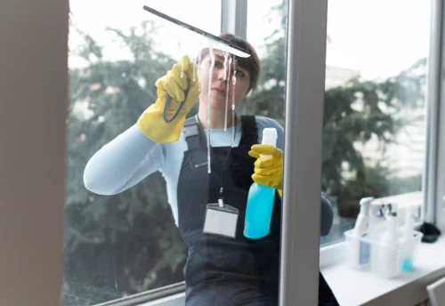 Nettoyage de vitres intérieures et extérieures à Châteaugay